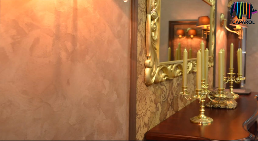 Caparol з ефектом оксамиту блиск ниток StuccoDecor Di Perla