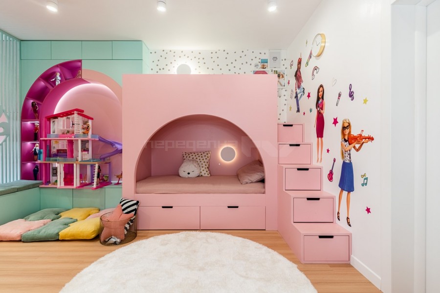 Кімната в стилі Барбі
