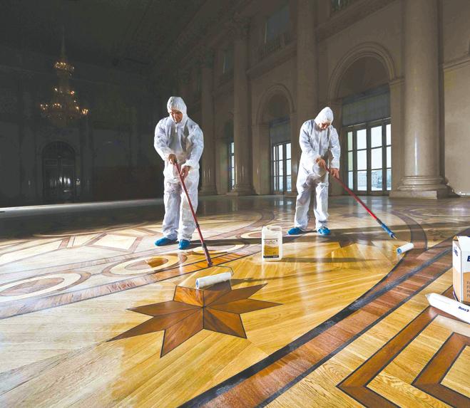 Сфера застосування будівельних лаків