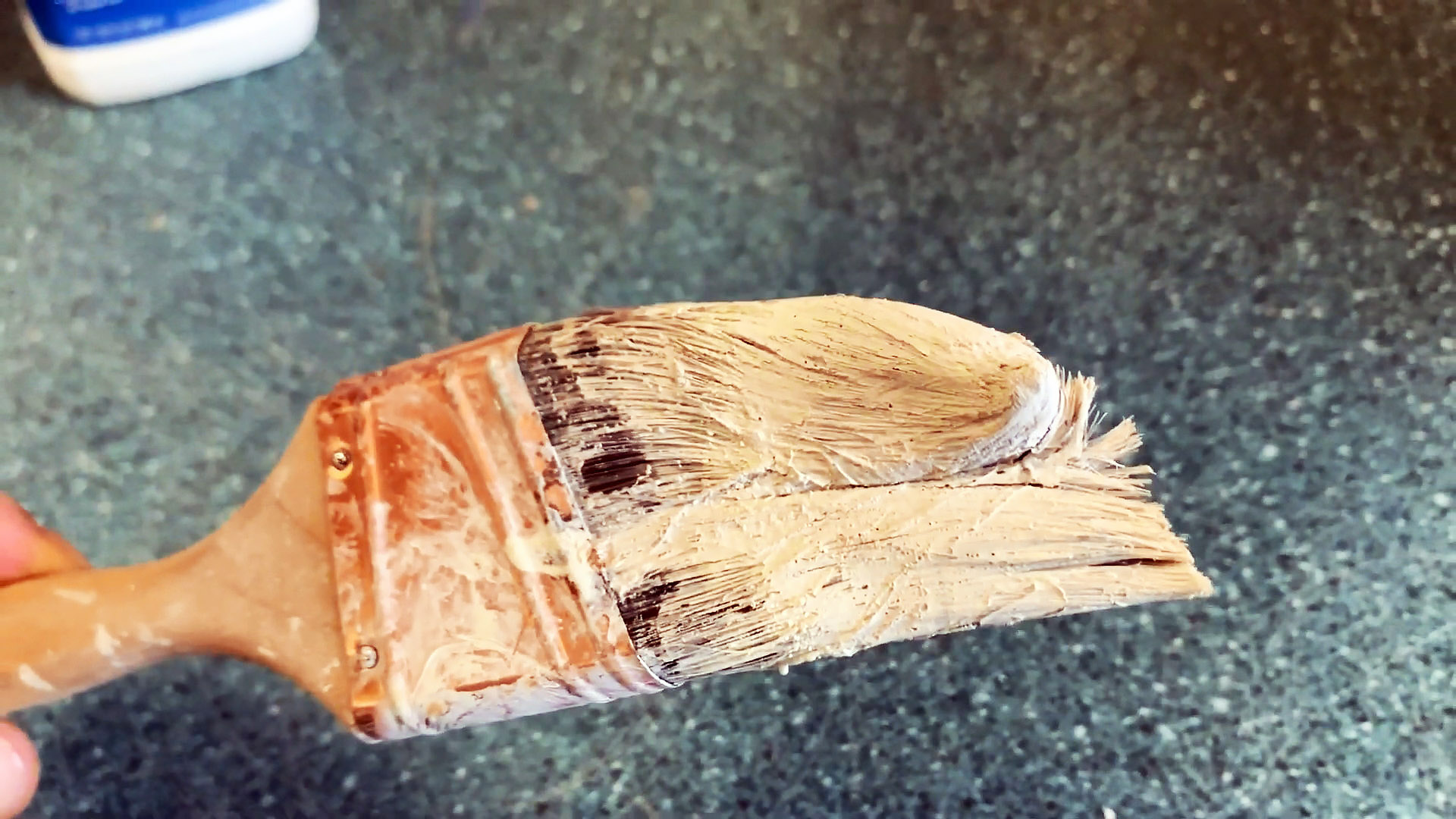 Як відмити щітку від фарби