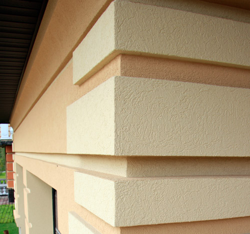 Особливості використання фасадної штукатурки