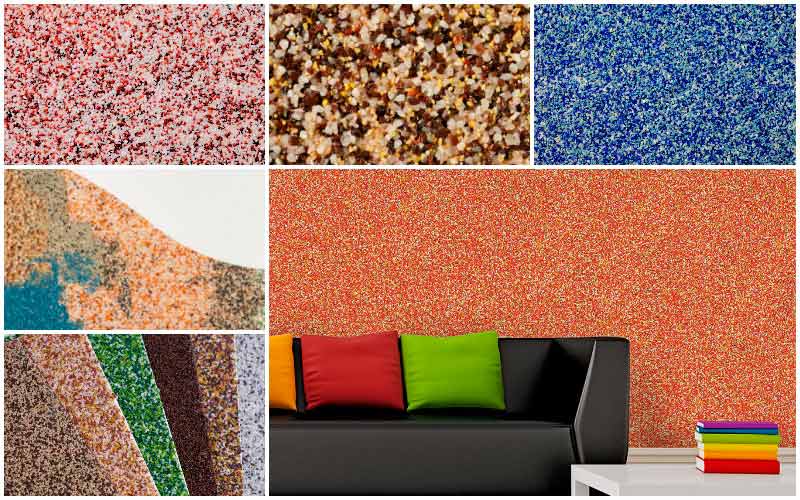 Мозаїчна штукатурка: різновиди