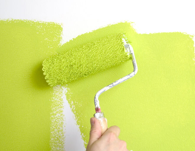 Як уникнути смуг при фарбуванні валиком?